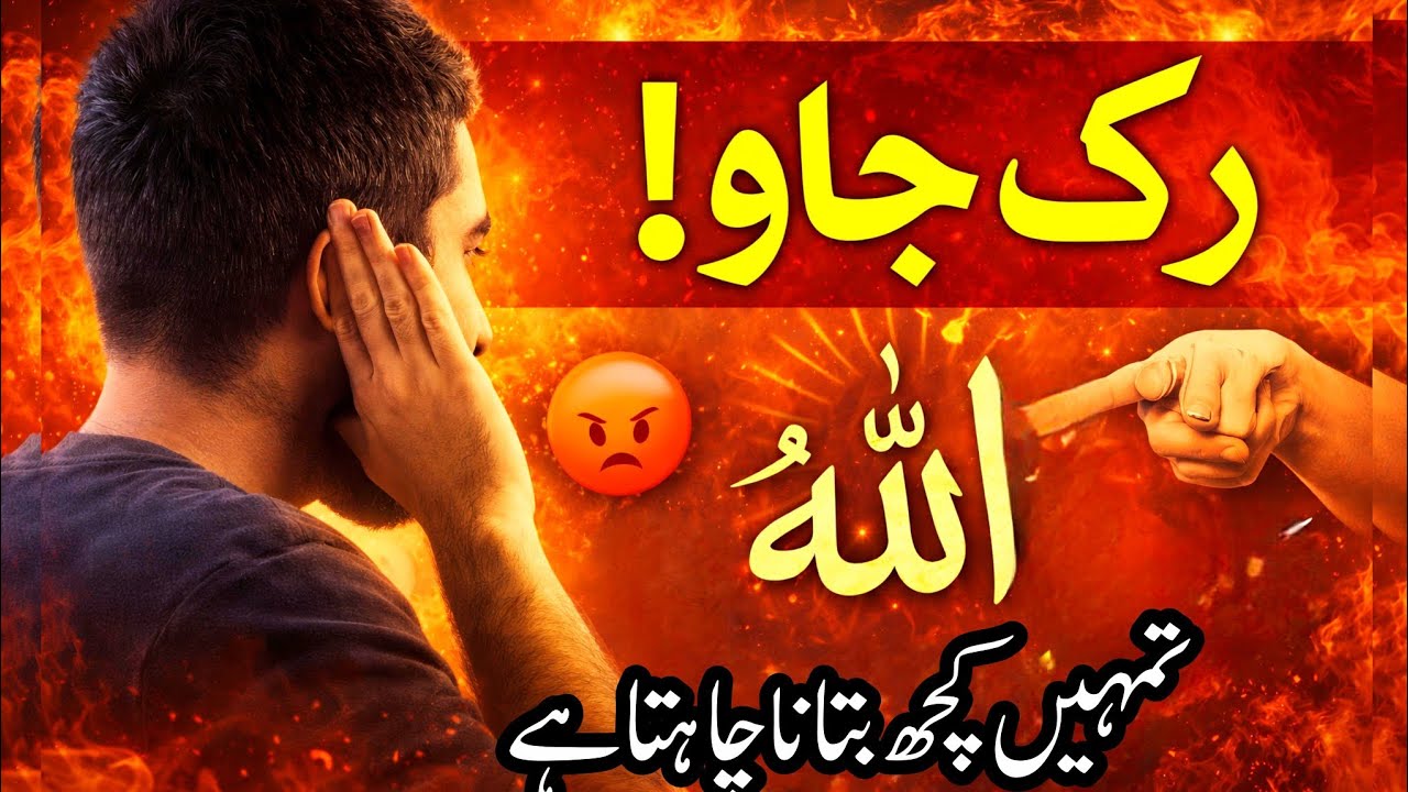 🔔“Stop! Allah Wants to Tell You Something”📢