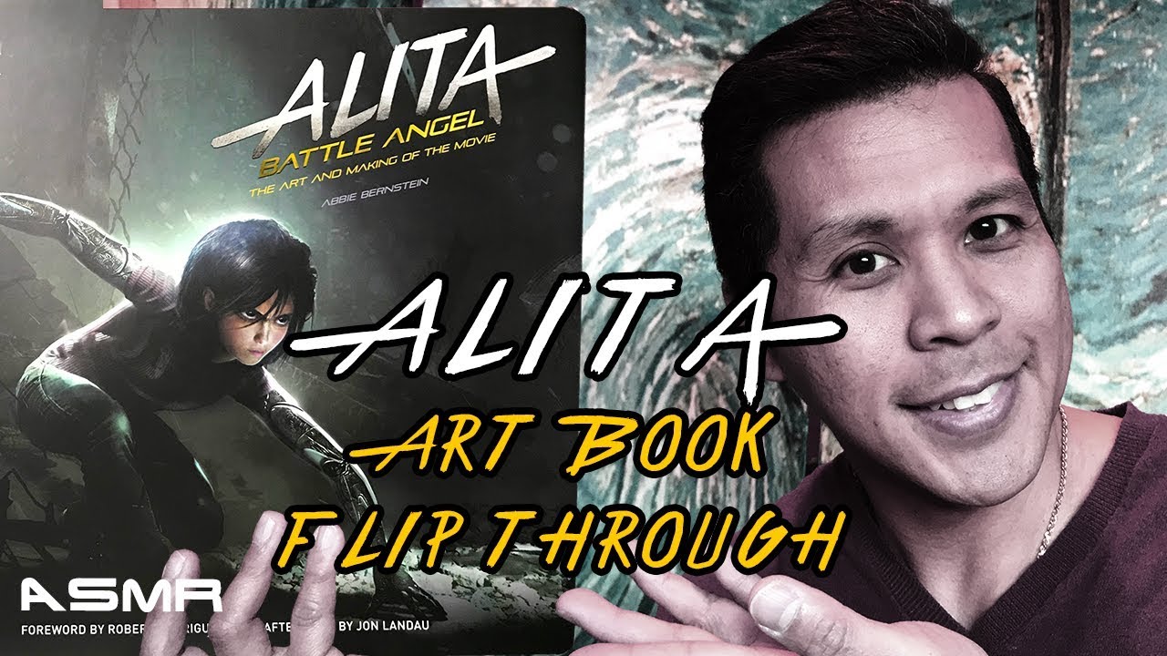 Alita: Battle Angel - The Art and Making of the Movie | flip through & review
