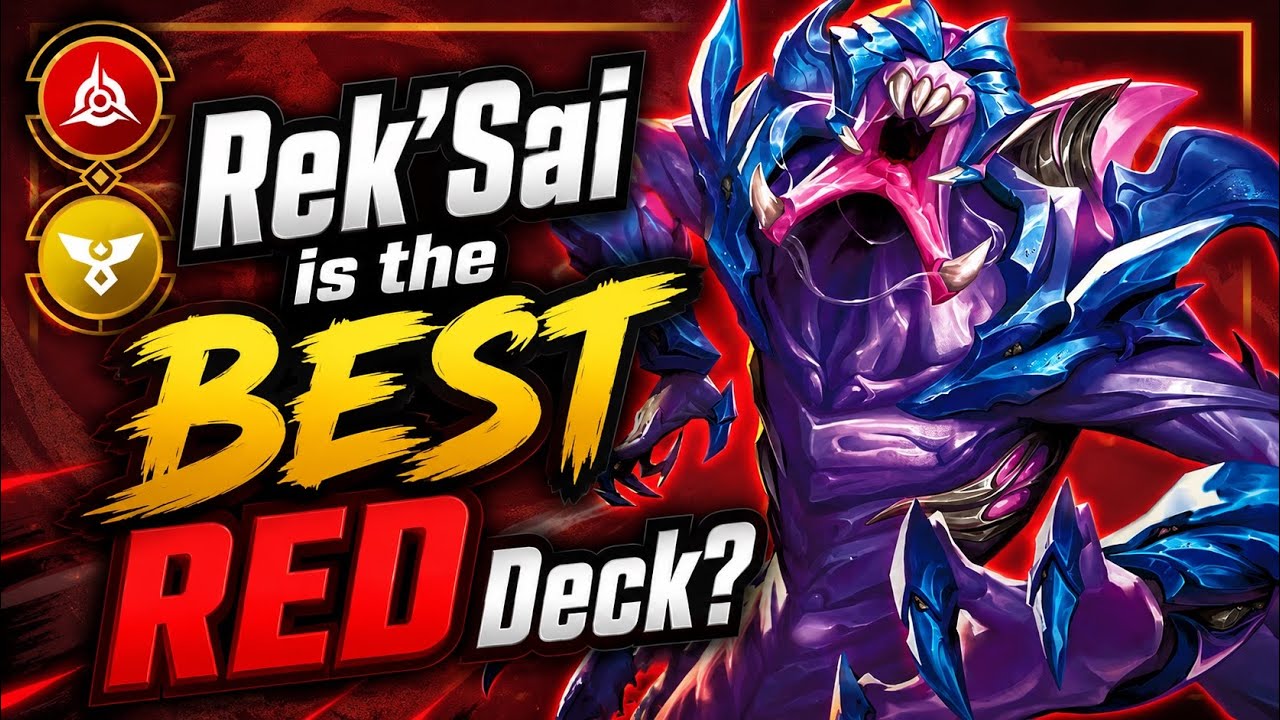REK'SAI makes SEALS GOOD AGAIN! REK'SAI in Top Cut! - Riftbound Gameplay (Unleashed)