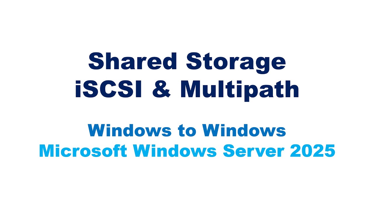 Общее хранилище данных Windows для Windows (Windows Server 2025)