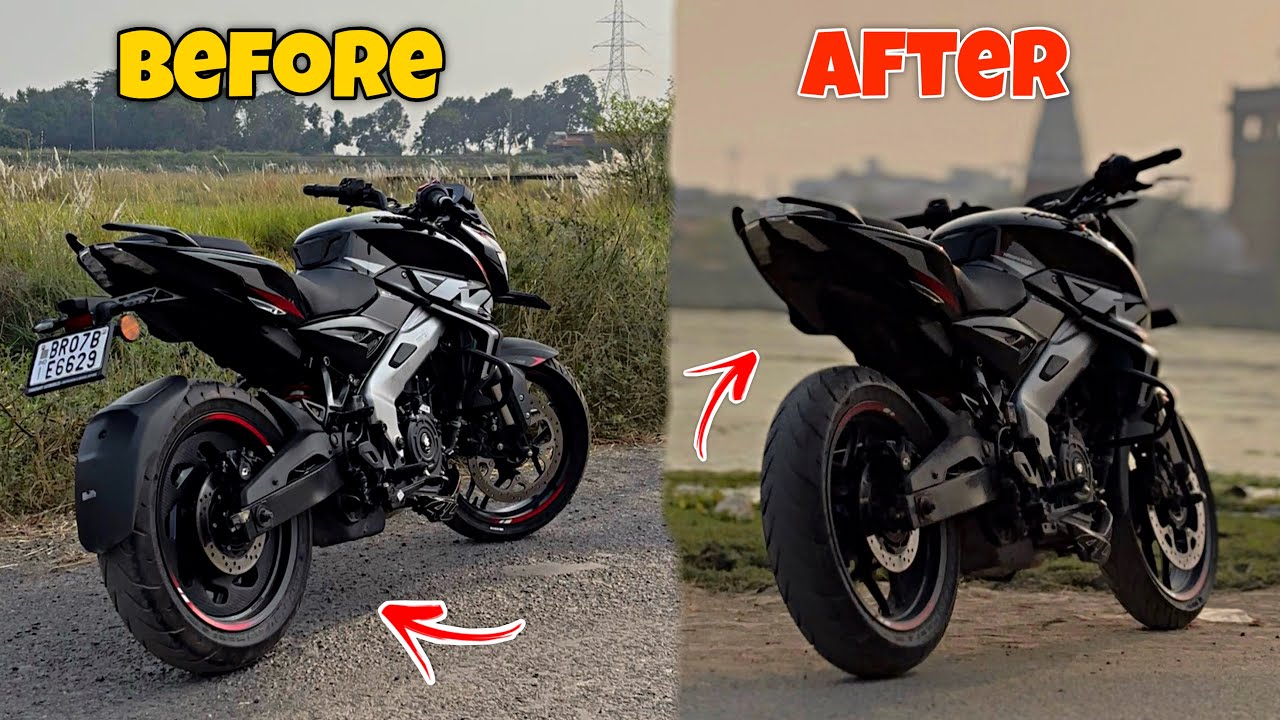 Pulsar NS 400 Tail Modification 🔥| Stock Tail Remove | New Look 😱