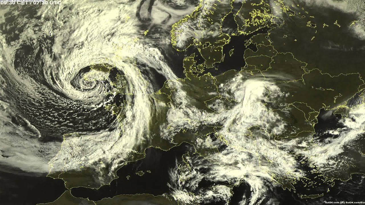 Sat24 video impression for Saturday, April 26, 2014