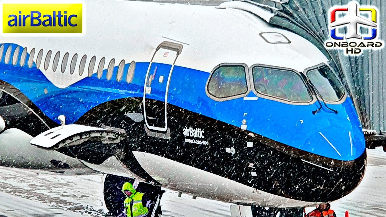 TRIP REPORT | Europe Top Airline! ツ | AirBaltic A220 | Riga to London Gatwick