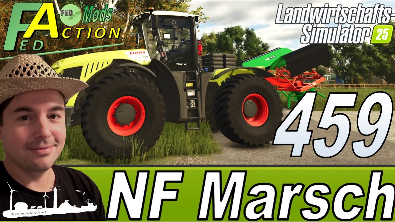 LS25 🚜 459 NF Marsch 4fach Neuen Silo Verteiler testen #landwirtschaftssimulator25 #letsplay