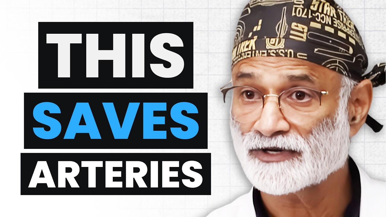 The REAL Cause of Clogged Arteries & How FASTING Can Help | Dr. Pradip Jamnadas