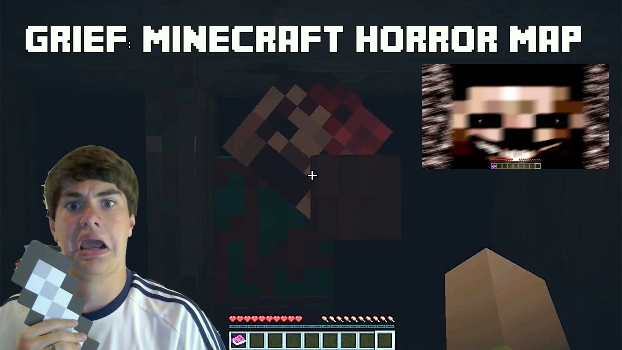Grief... SO MANY CREEPY NOISES AND SCARES! Minecraft Horror Map
