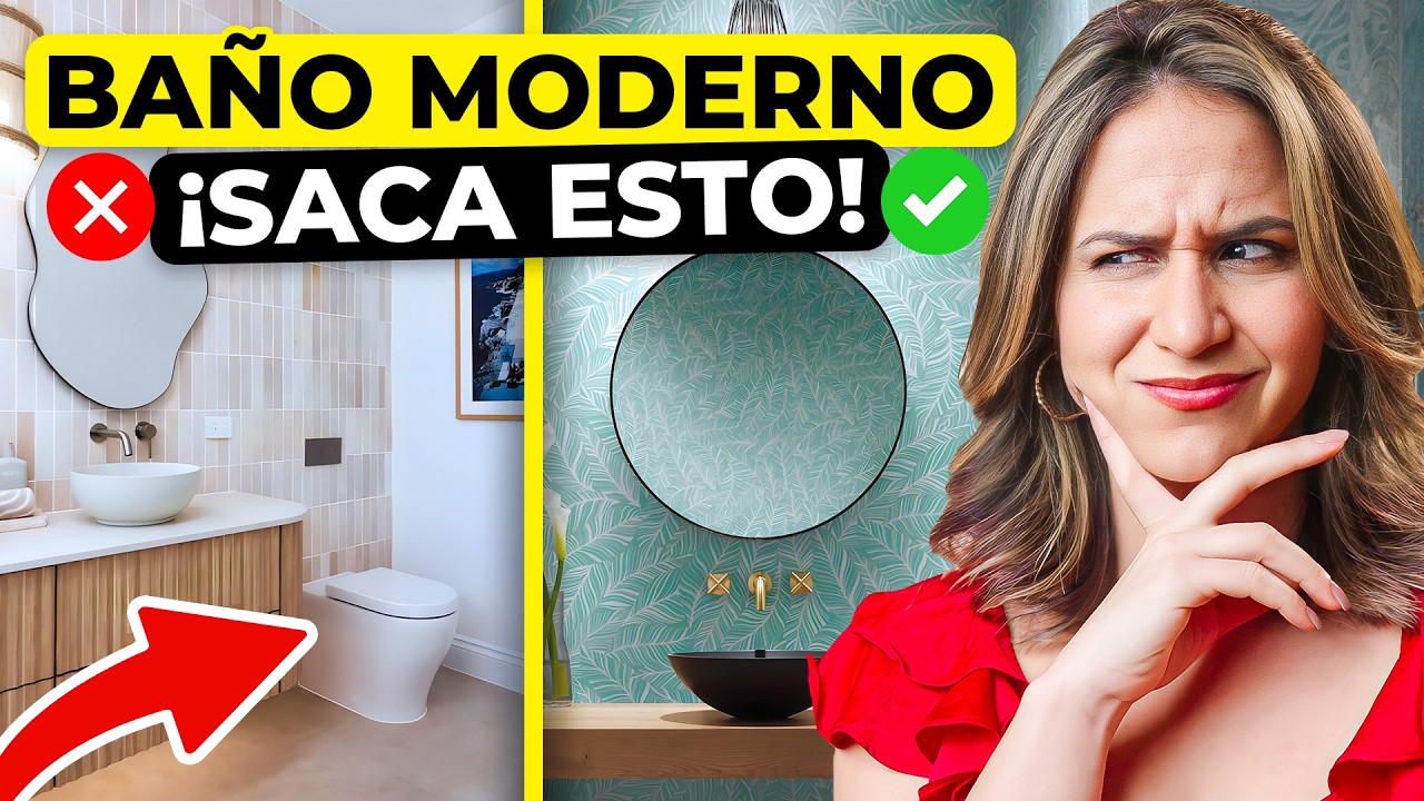 12 IDEAS para un BA&Ntilde;O Elegante 😱 Decoraci&oacute;n Lujosa y Moderna