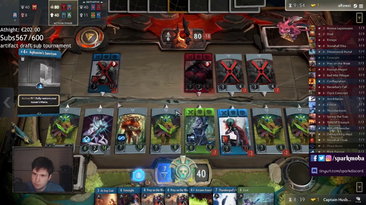 Artifact - Going hard in ESL Tournament - Last Rounds