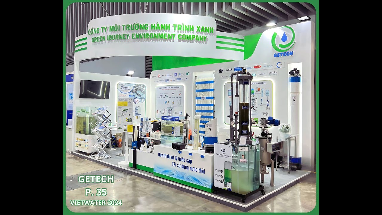 Vietwater 2024 _ GETECH - C&ocirc;ng ty M&ocirc;i Trường H&agrave;nh Tr&igrave;nh Xanh