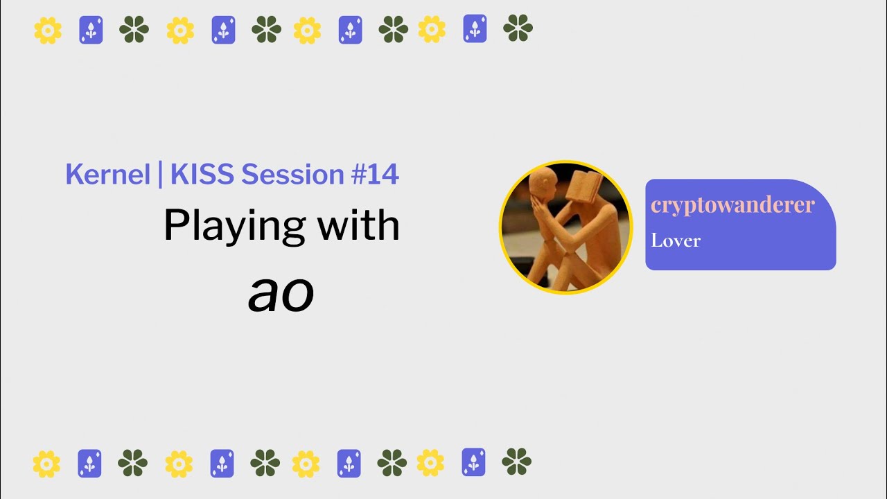 [KISS] Playing with 'ao' (feat. cryptowanderer)