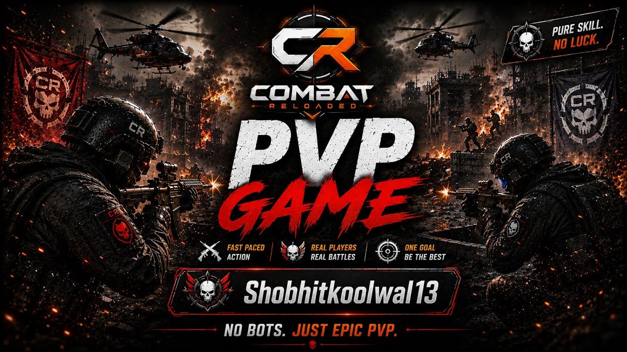 Combat Reloaded | PvP Game| Shobhitkoolwal13 @Poki | Visit Playlist in description for all PvP's