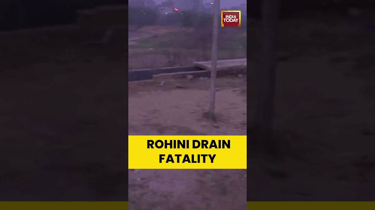 Rohini Accident | 32-Year-Old Man Dies After Falling Into Open Drain in Rohini, Delhi
