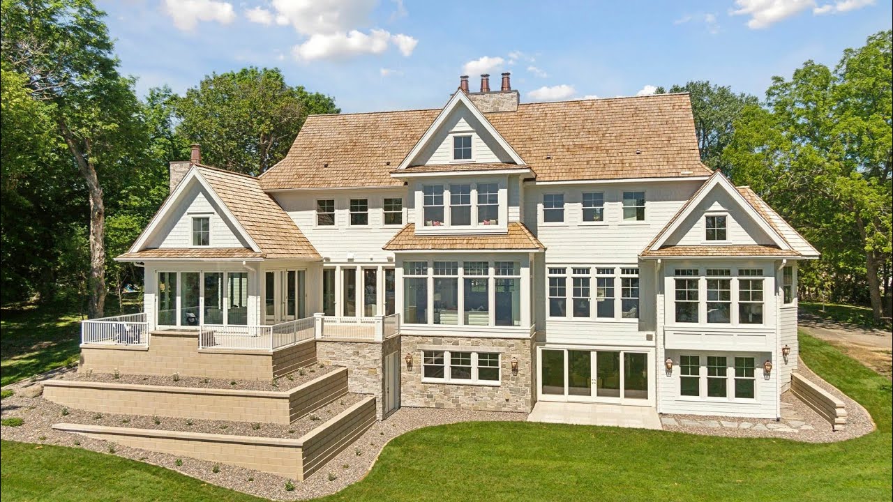 Full Tour $7,000,000 Luxury Lake Minnetonka Estate | Wayzata, MN