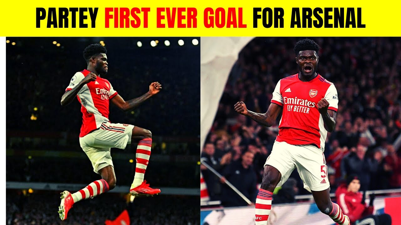 Thomas Partey Scores First Arsenal Goal In Premier League | Arsenal 3-1 Aston Villa