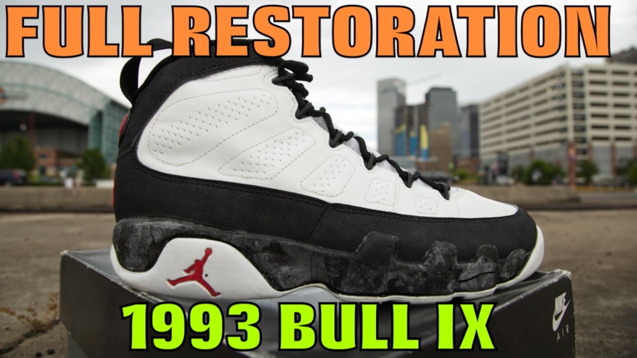OG 1993 CHICAGO BULL 9 FULL RESTORATION!!