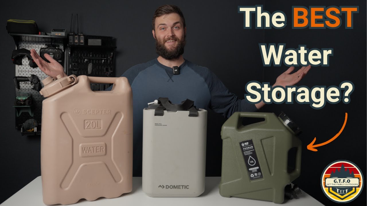 The BEST Portable Water Storage Solutions!