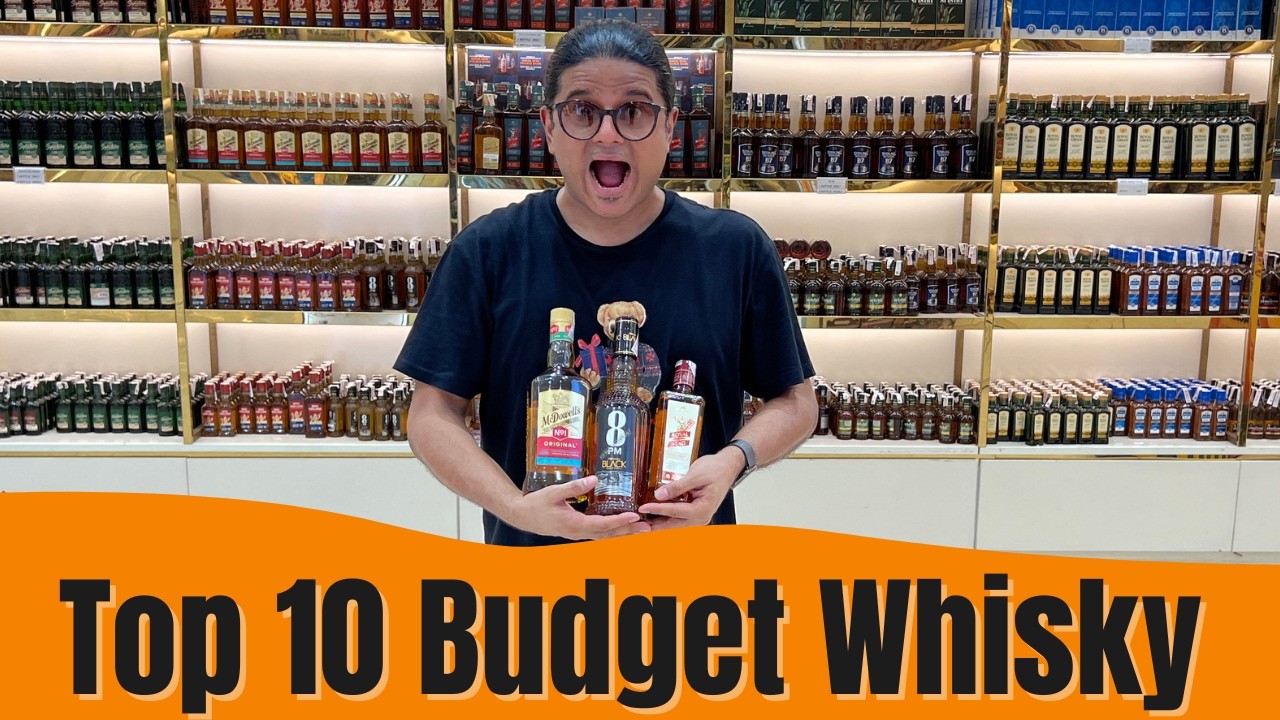 Top 10 Most Sold Whisky Brands In India | City Ka Theka