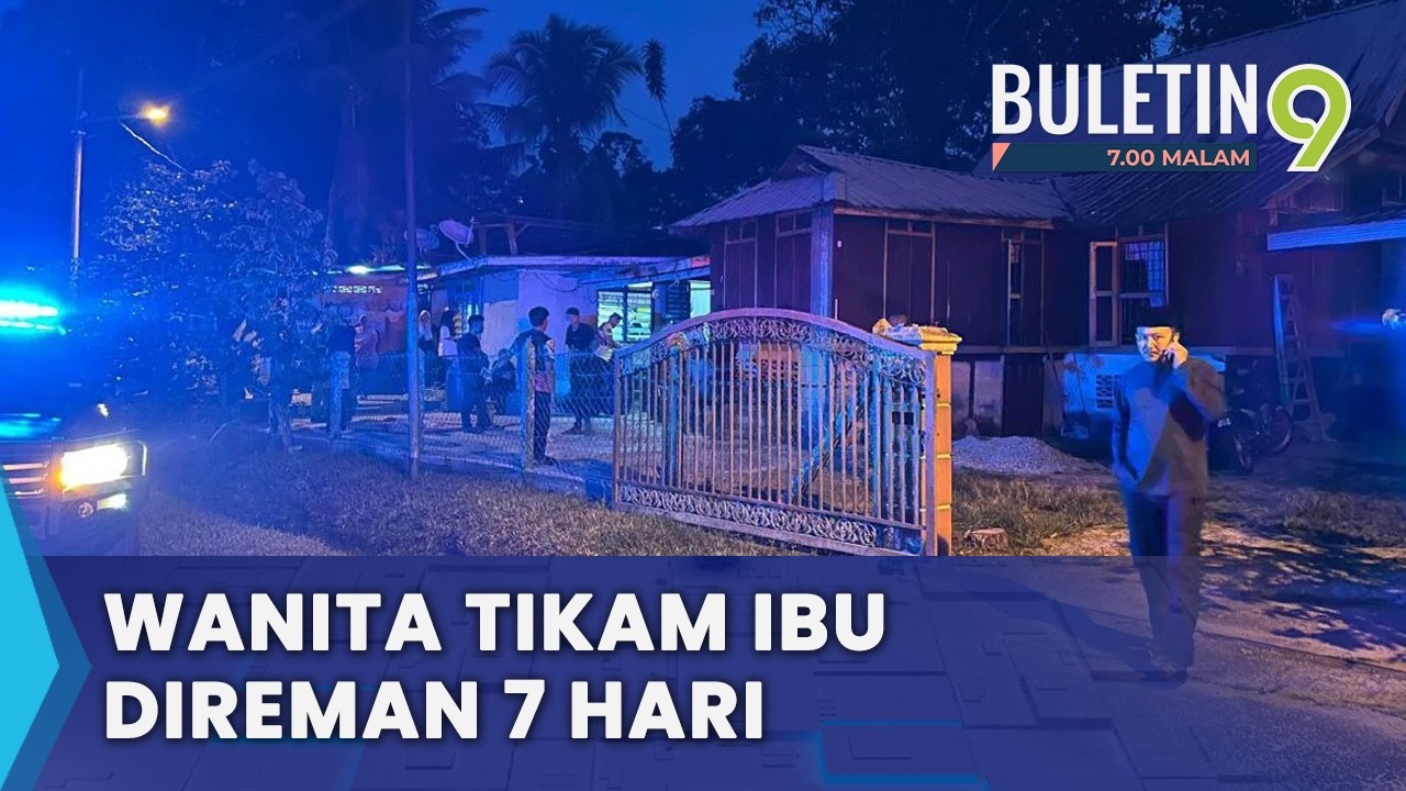 Wanita Direman Tikam Ibu Guna Pembuka Tin (B9)