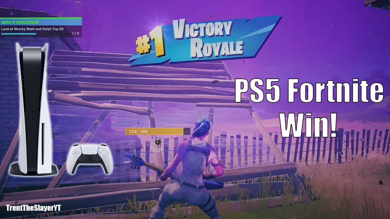 Playstation 5 Fortnite Gameplay 4K 60FPS (World's First PS5 Victory Royale) #PS5Share