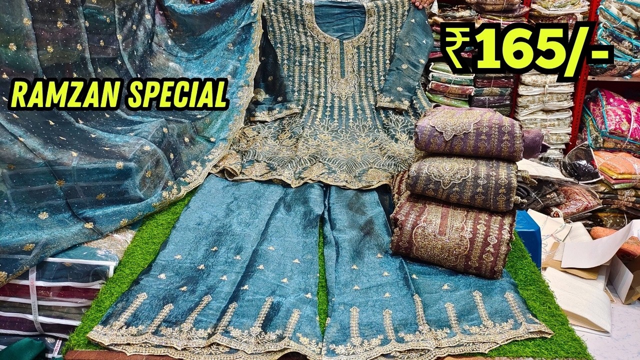 Hyderabad Dress Material Wholesale Market | Latest 2026 Designs Khateeja Suits