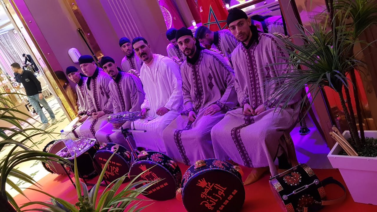 المجموعة الوزانية شرفاء دار الضمانة بطنجة      (استقبال ضيوف الحفل الزفاف) #tanger📲0664580262 عبدو