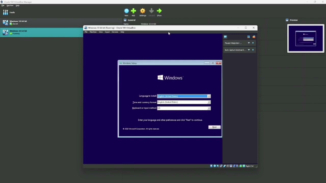 Tutorial Menginstal Windows 10 64-Bit Di Virtualbox