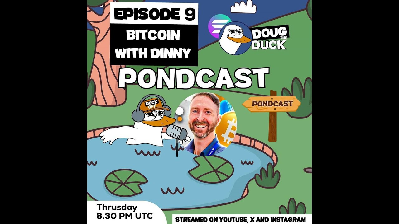 Pondcast Episode 9: Bitcoin With Dinny - Unlocking Wealth with Ireland's Bitcoin Pioneer