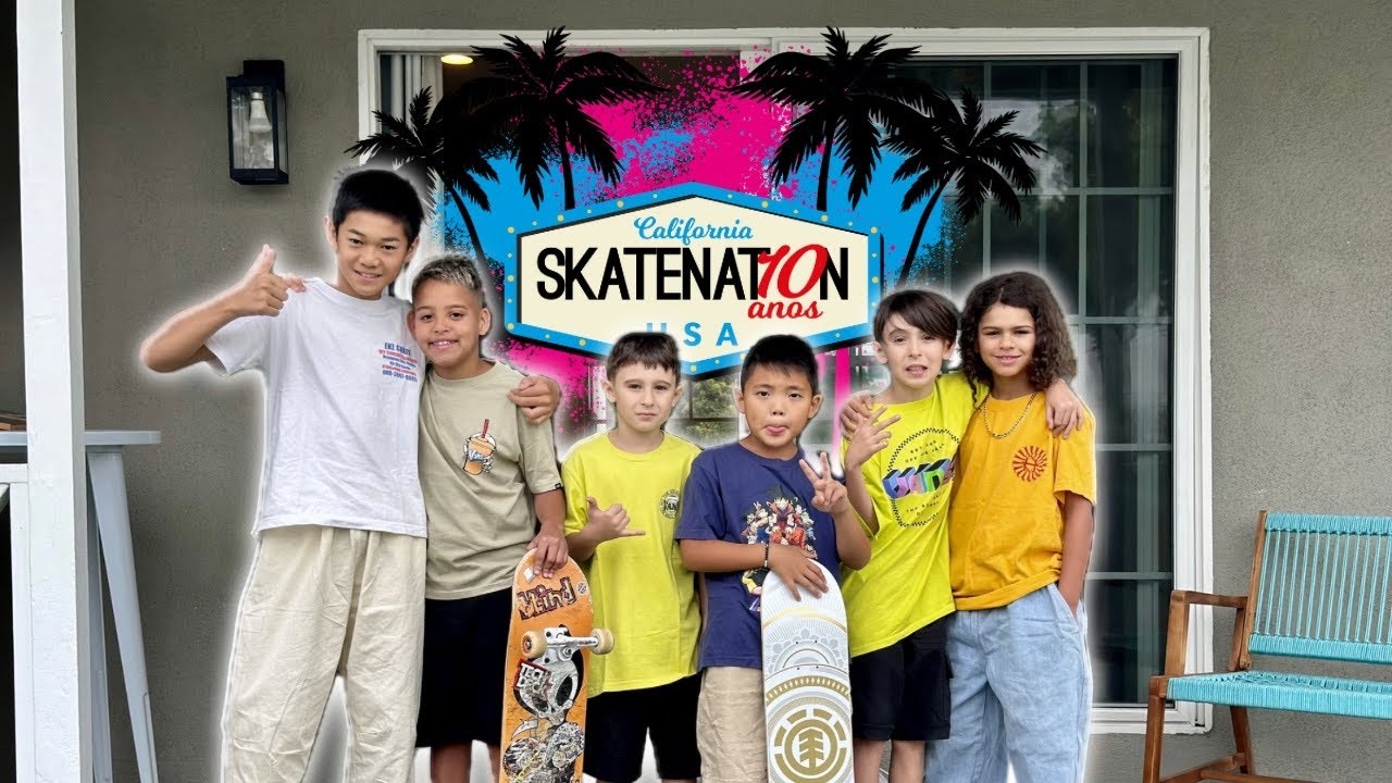 CONHECENDO A SKATE NATION - CALIFÓRNIA 2024