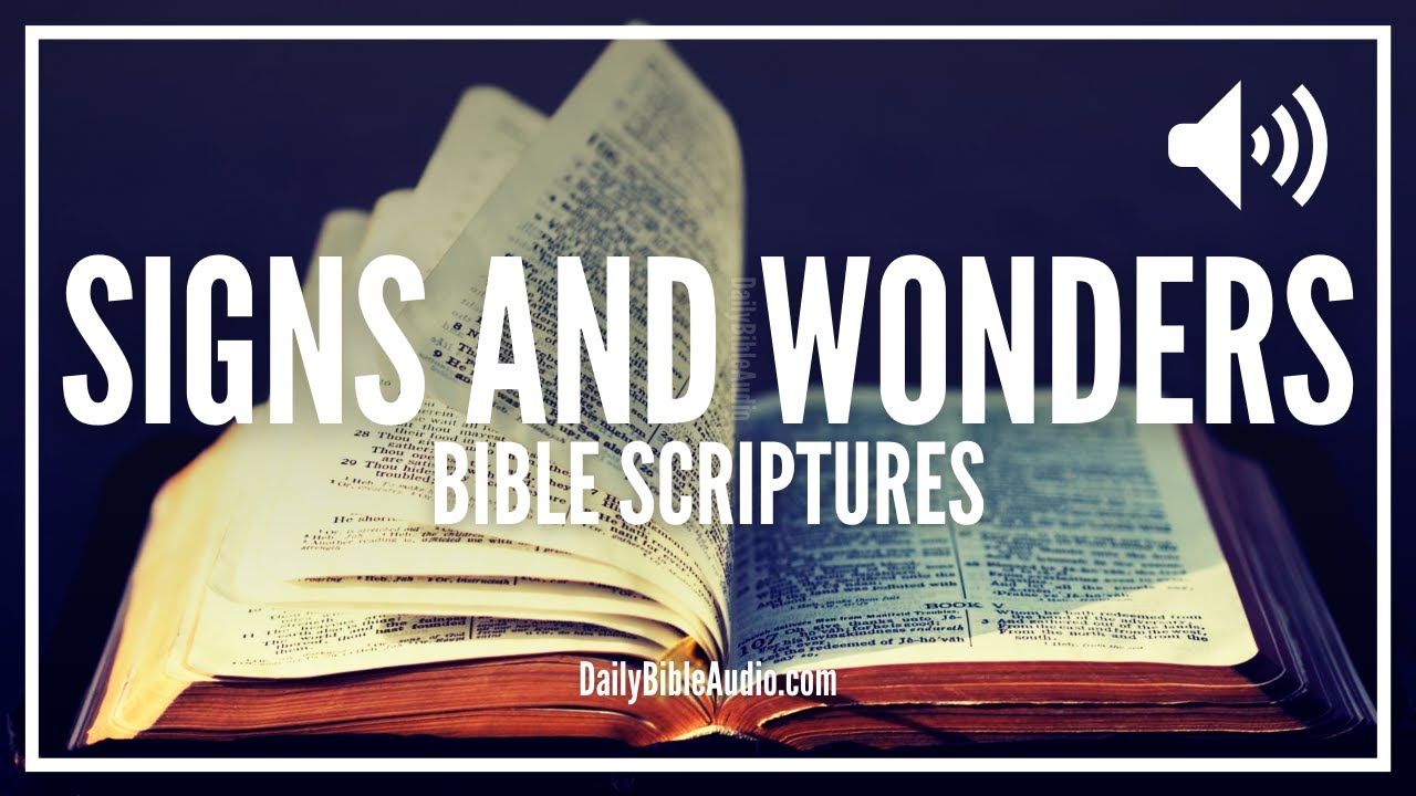 Bible Verses About Signs And Wonders | Powerful Scriptures That Unveil God's Miraculous Power
