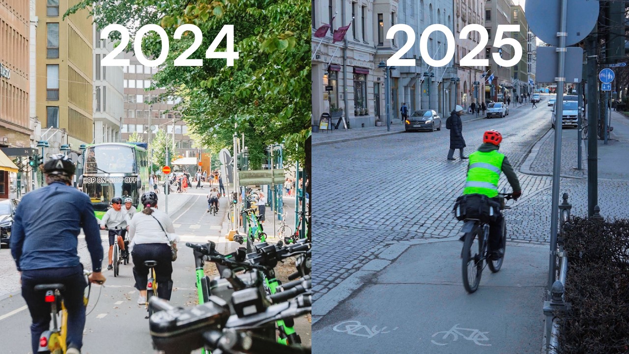 This Bike Path Does Not Exist Anymore || Here in Helsinki