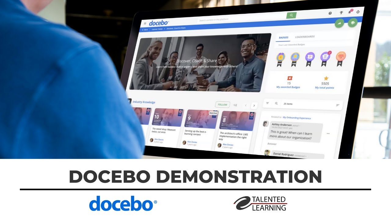 Docebo - Learning Management System Demo - Talented Learning