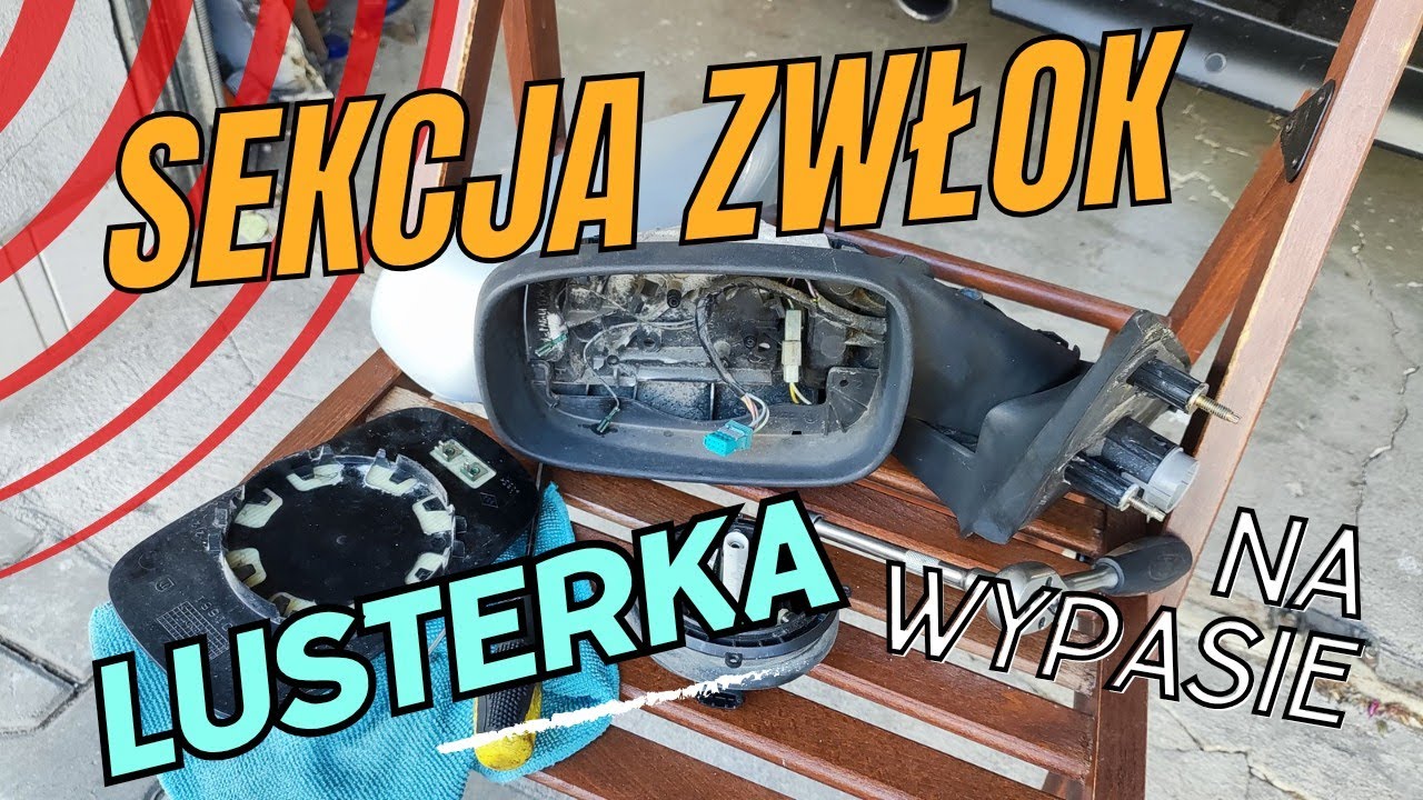 Jak rozebrać lusterko boczne Renault Laguna II?