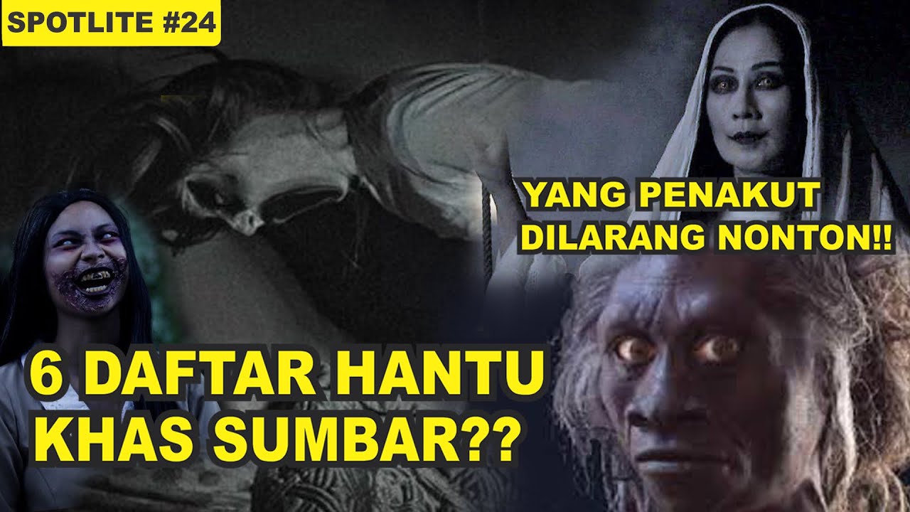 6 MAKHLUK MISTERIUS YANG HANYA ADA DI SUMBAR?? MANA YANG PALING MENYERAMKAN ????