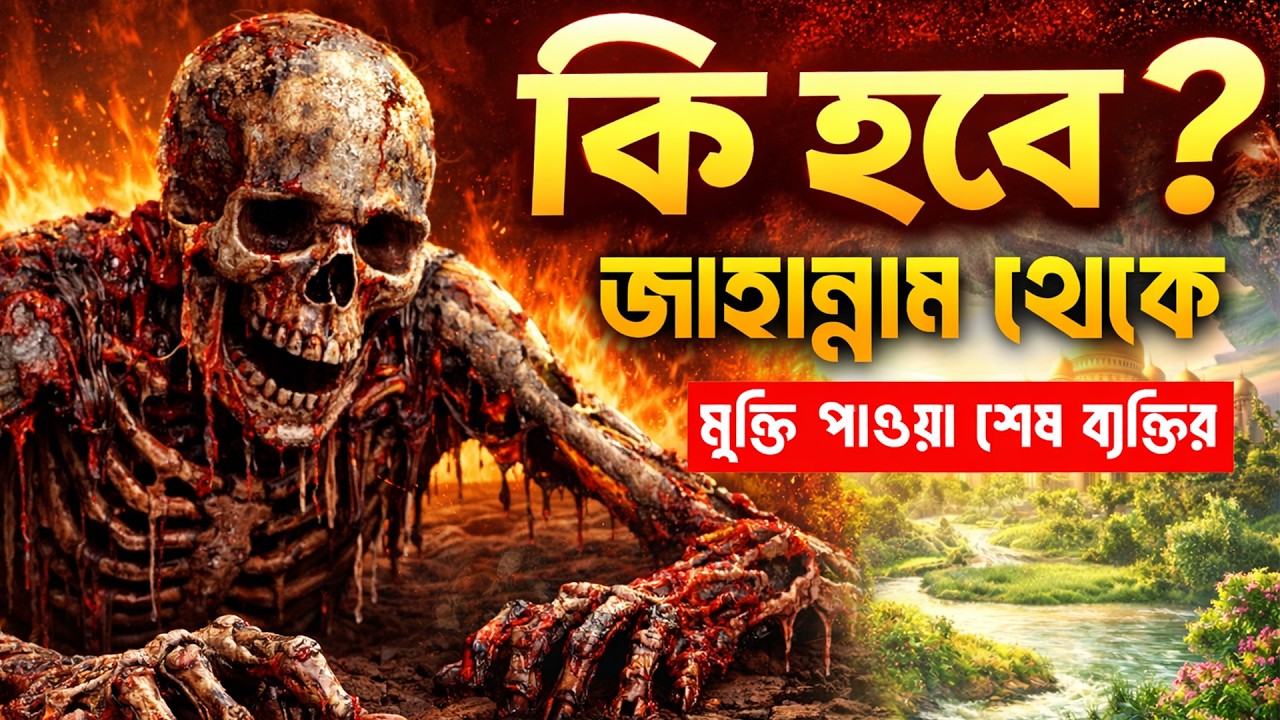 জাহান্নাম থেকে জান্নাতে শেষ প্রবেশকারী | Jahannam to Jannah True Story | Nayeem Vlog