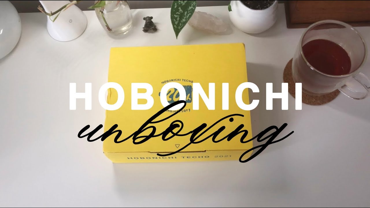 Hobonichi 2021 Unboxing #1