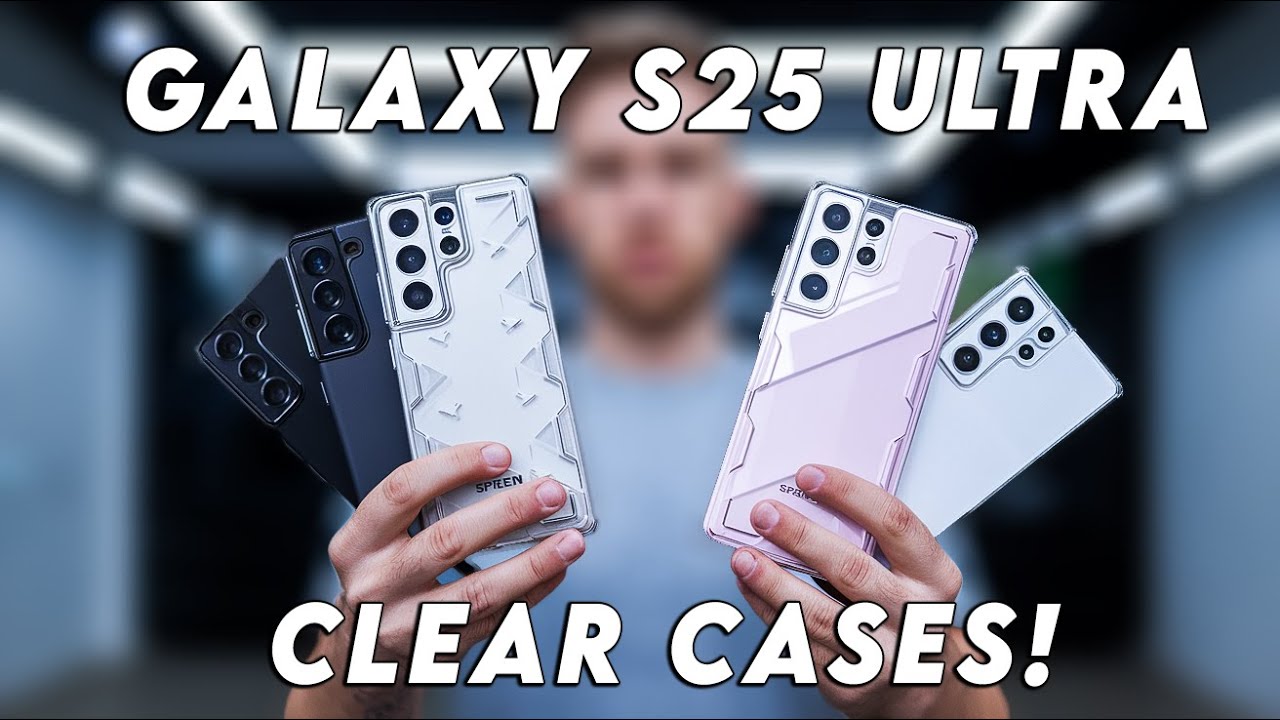 Top 10 Best Clear Cases Galaxy S25 Ultra! ✅