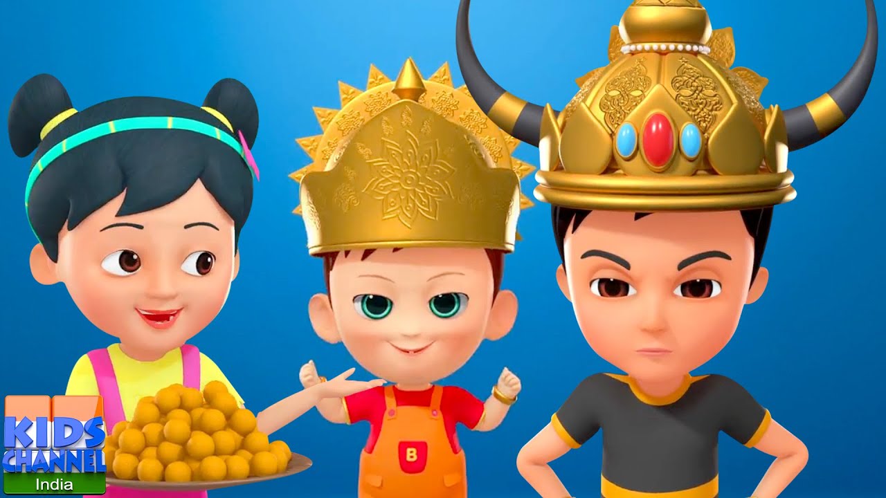 दशहरा मनाये, Dussehra Manaye, Hindi Nursery Rhymes for Kids