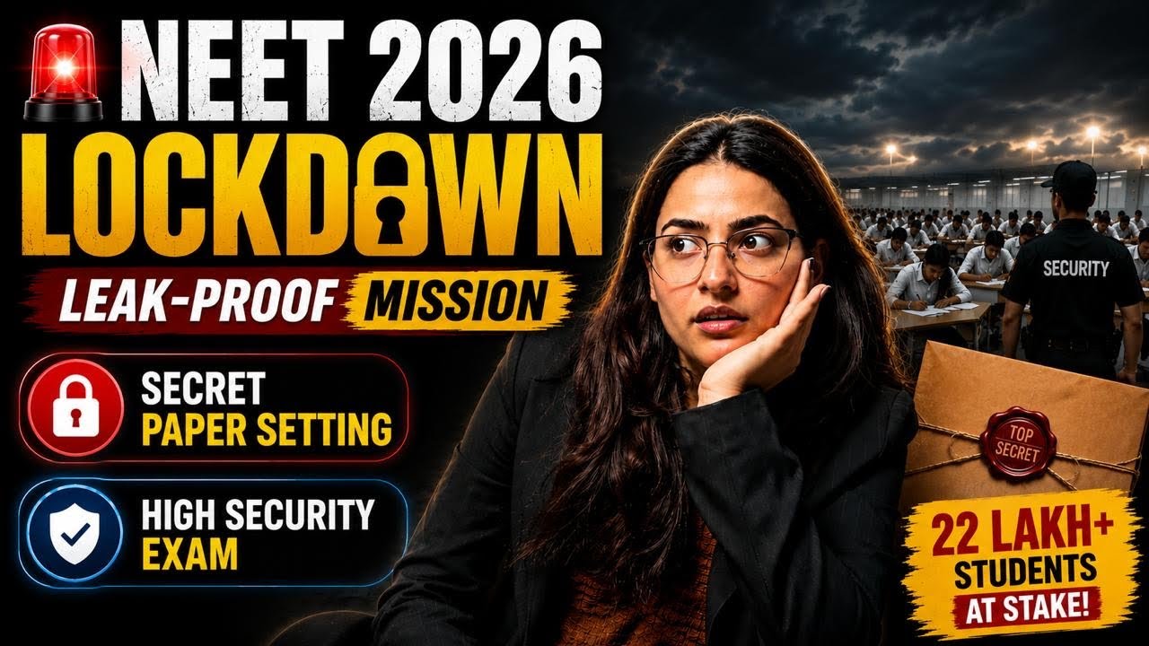🚨 NEET 2026 LOCKDOWN 😳 Air Force Security & Secret Paper Setting Explained