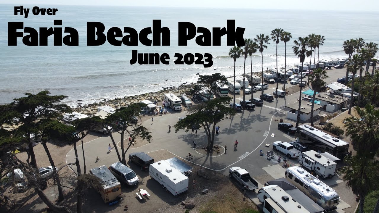 Faria Beach Park Aerial