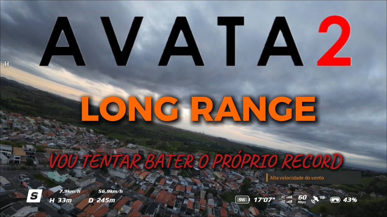 DJI AVATA 2-TESTE DE ALCANCE DE DISTÂNCIA