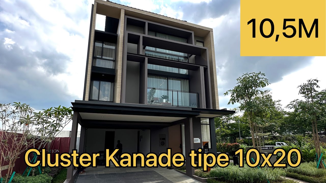 Rumah Kanade tipe 10x20 di Zora BSD