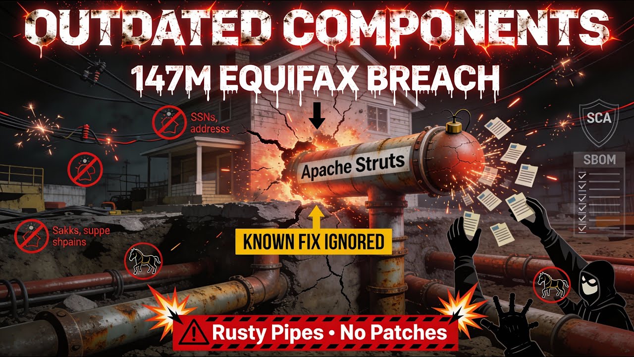 OWASP Top 10 A06: Vulnerable & Outdated Components (Time Bombs in Your Code!)