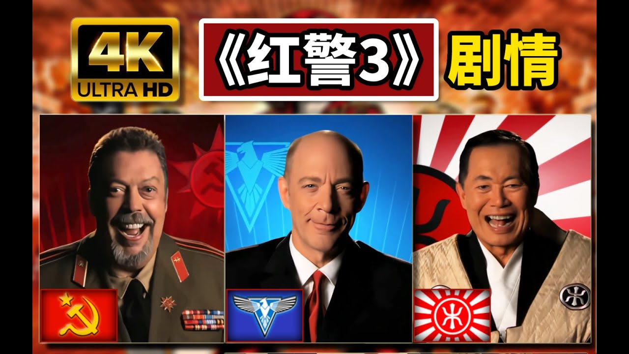 《红色警戒3》完整版游戏剧情【经典收藏】