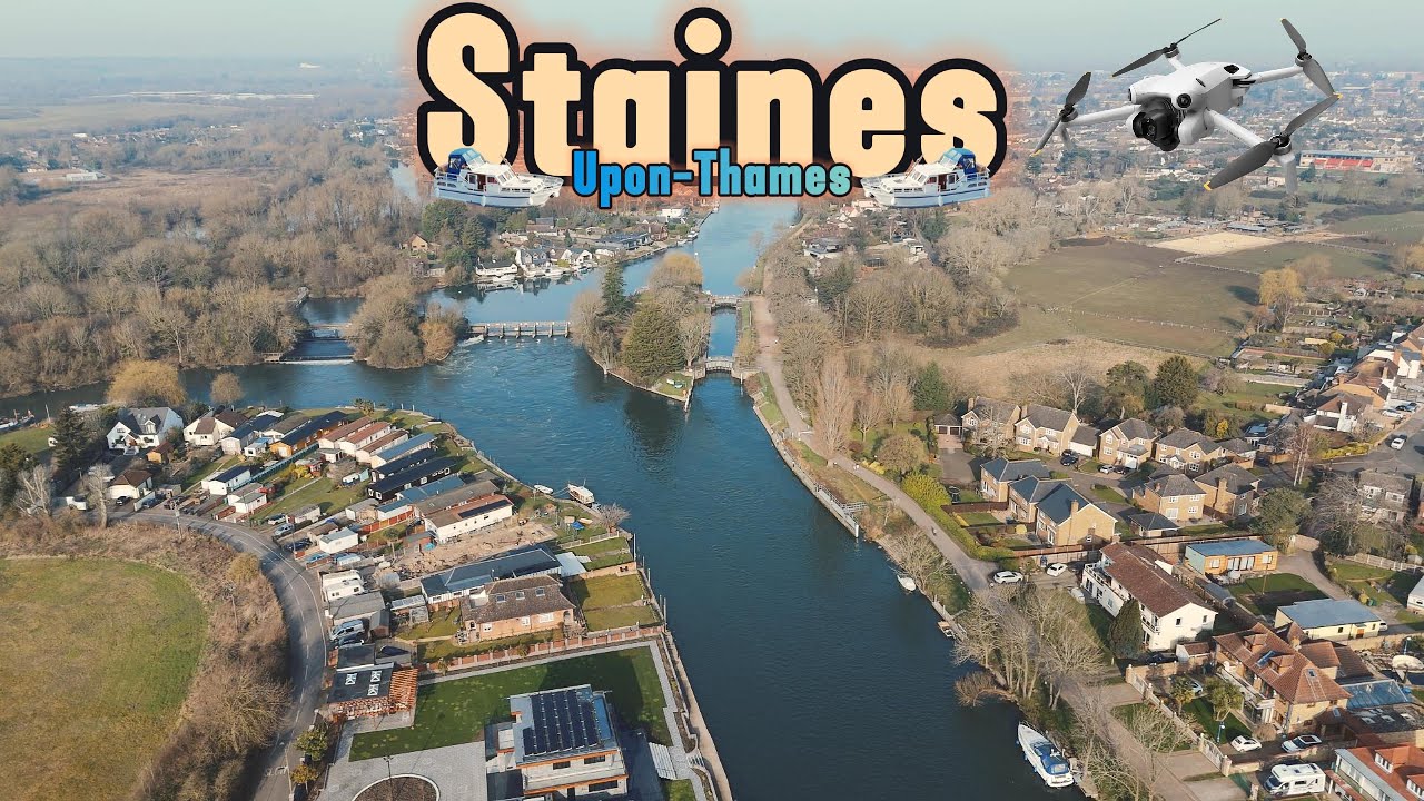 Staines Upon Thames Cinematic 4k video