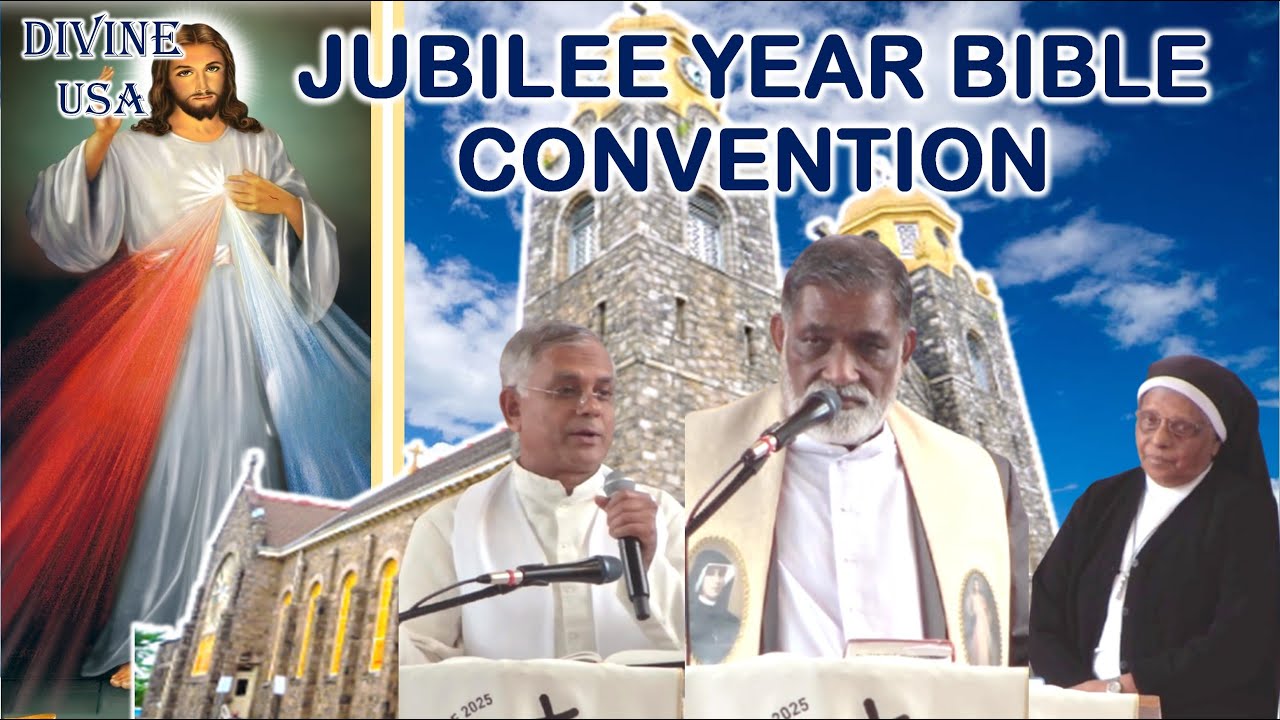 Jubilee Year Bible Convention | Day 03 | Divine USA | Fr. Mathew Naickomparambil VC | Fr. Antony VC