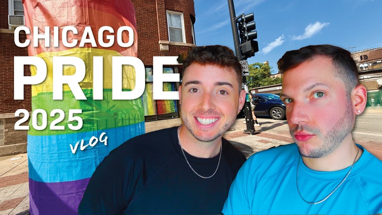 Chicago Pride 2025 was EVERYTHING 🌈  | Our Full Vlog Experience | Chris and Tyler