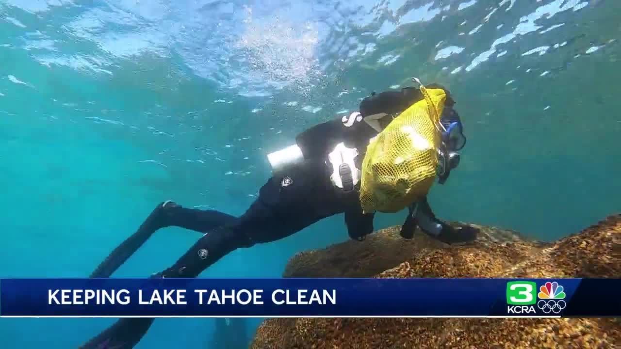 Dive teams tackle Lake Tahoe garbage problem