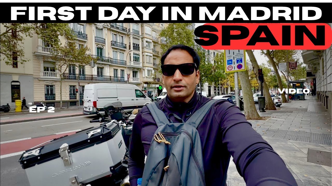 First Day In Madrid | Spain Budget Tour | Walking Tour Madrid by Indian