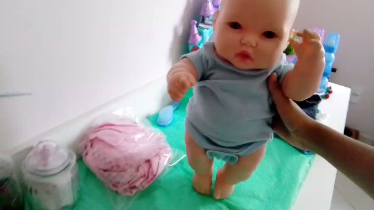 Rotina da manhã indo para tarde do baby Davi e Daniel 