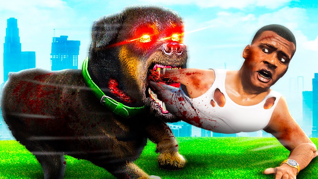 ЧОП съел ФРАНКЛИНА в GTA 5?